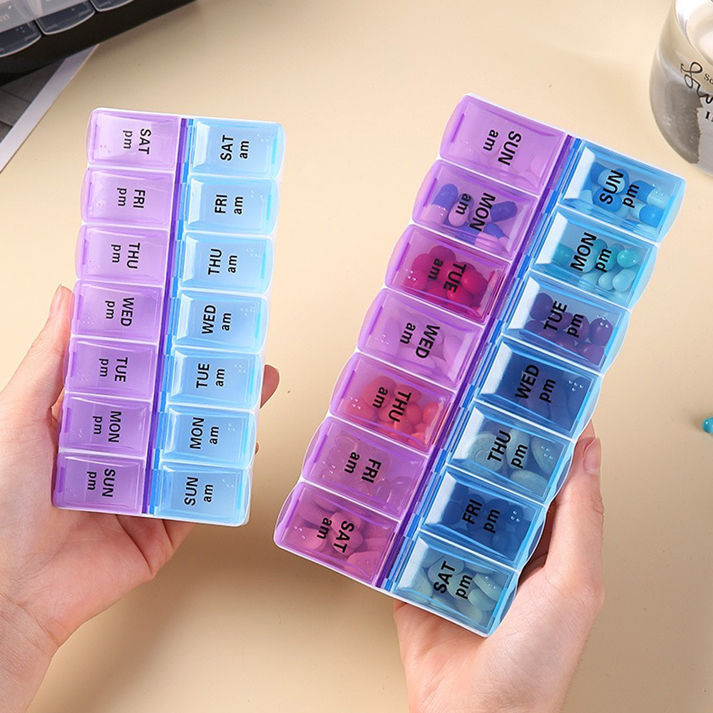 Laptops - Estuche para pastillas independiente con 14