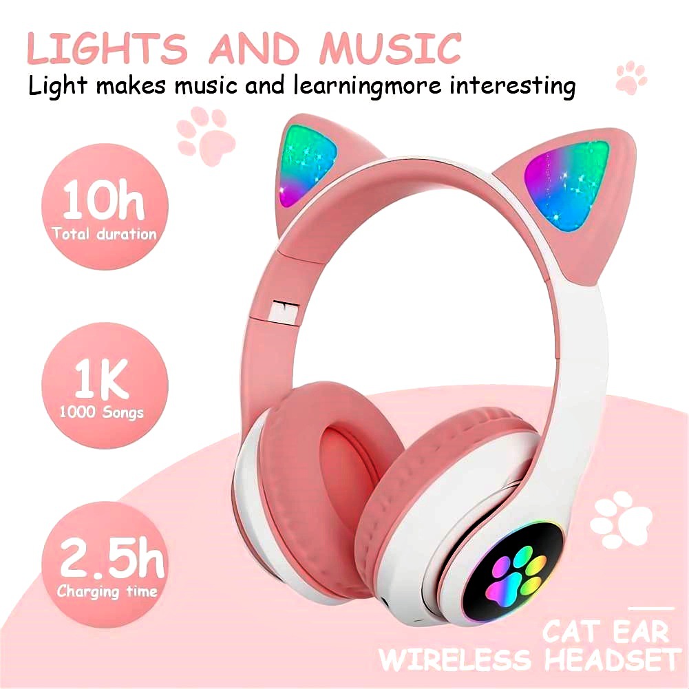 Anc Wireless Over Ear Headphones - Auriculares STN-28 Bluetooth 5,0, bonitos auriculares