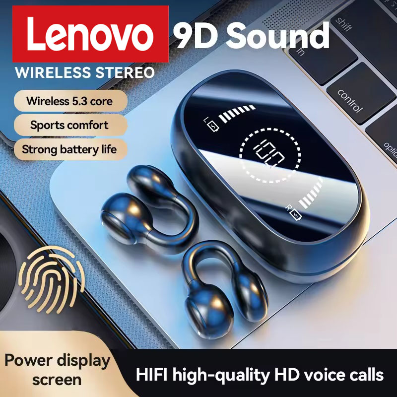 Bone Conduction Running Headphones - Auriculares Inalámbricos Originales Lenovo M47, Auriculares