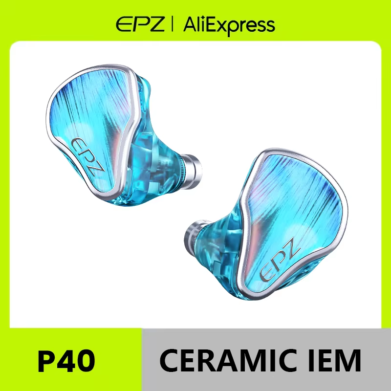 Planar Magnetic Iem Earphones - Auriculares intrauditivos de cerámica EPZ P40