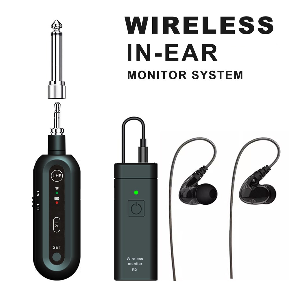 In Ear Monitors For Singers - Sistema de Monitoreo Inalámbrico Monaural M1,