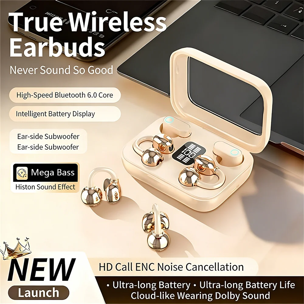 Bone Conduction Running Headphones - Auriculares Dobles Tipo Intrauditivos Abiertos HIFI