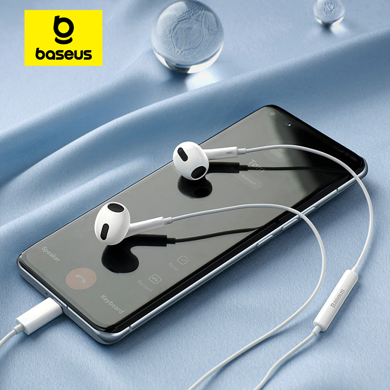 Open Ear Air Conduction Headphones - Baseus C17 tipo C auriculares intrauditivos