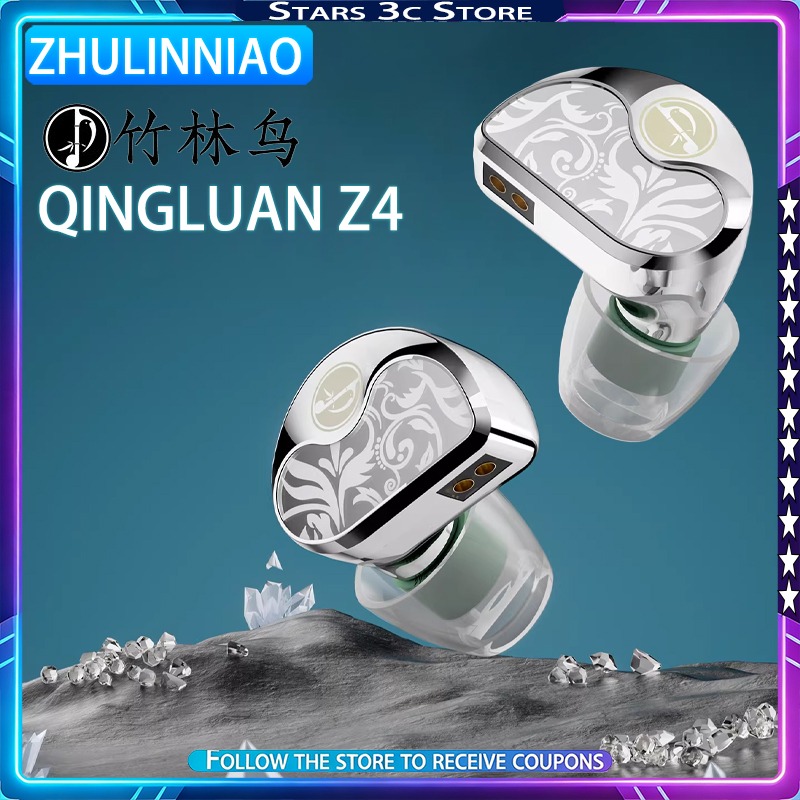 Planar Magnetic Iem Earphones - Nuevos Auriculares Zhulinniao Qingluan Z4 HIFI,