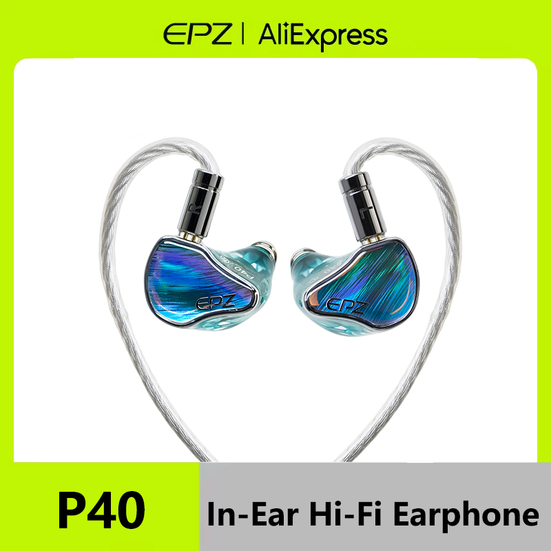 Planar Magnetic Iem Earphones - Auriculares Intrauditivos EPZ P40 HiFi IEMs
