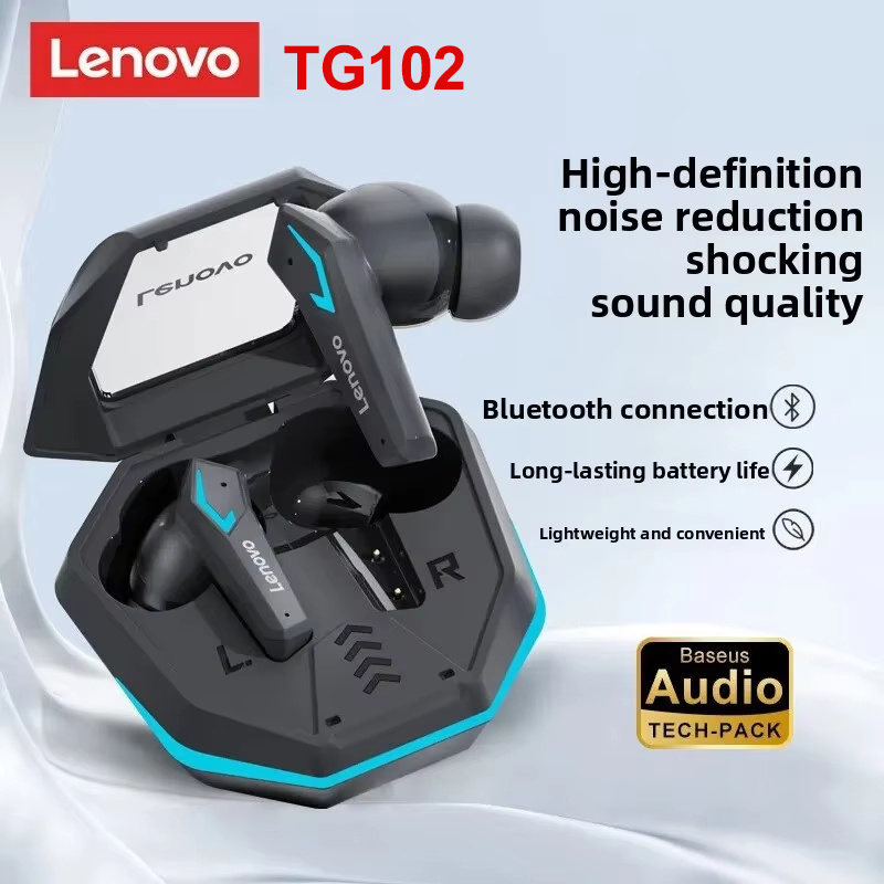 Gaming Headset With Mic Rgb - Audífonos Inalámbricos para Juegos Lenovo TG102,