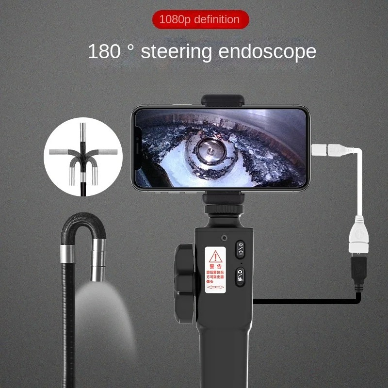 Cameras - Endoscopio Industrial Bidireccional HD 1080P con