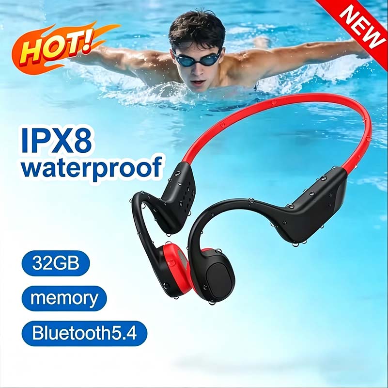 Bone Conduction Running Headphones - Auriculares Bluetooth de Conducción Ósea 2026,