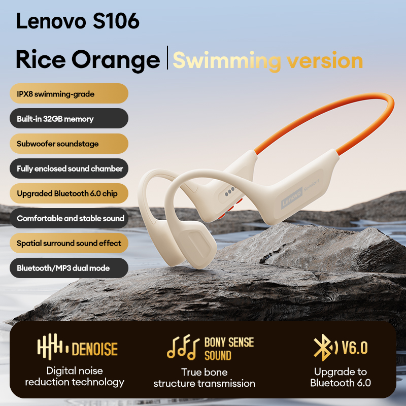 Choice Lenovo S106 Auriculares - Bone Conduction Running Headphones reseña y precio