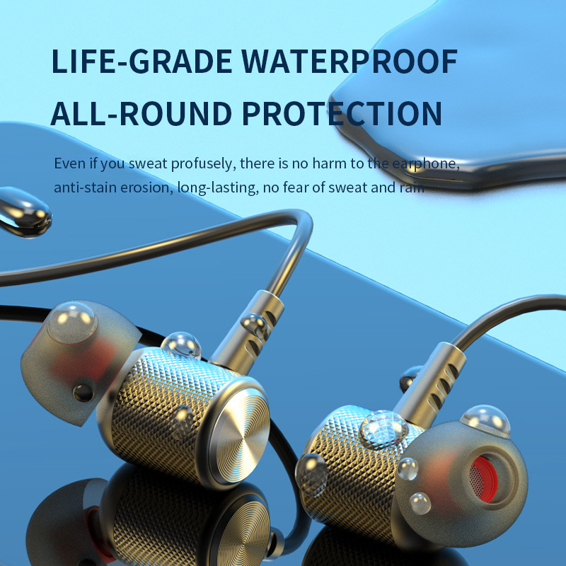 Auriculares inalámbricos con B - Magnetic Neckband Sports Earphones reseña y precio