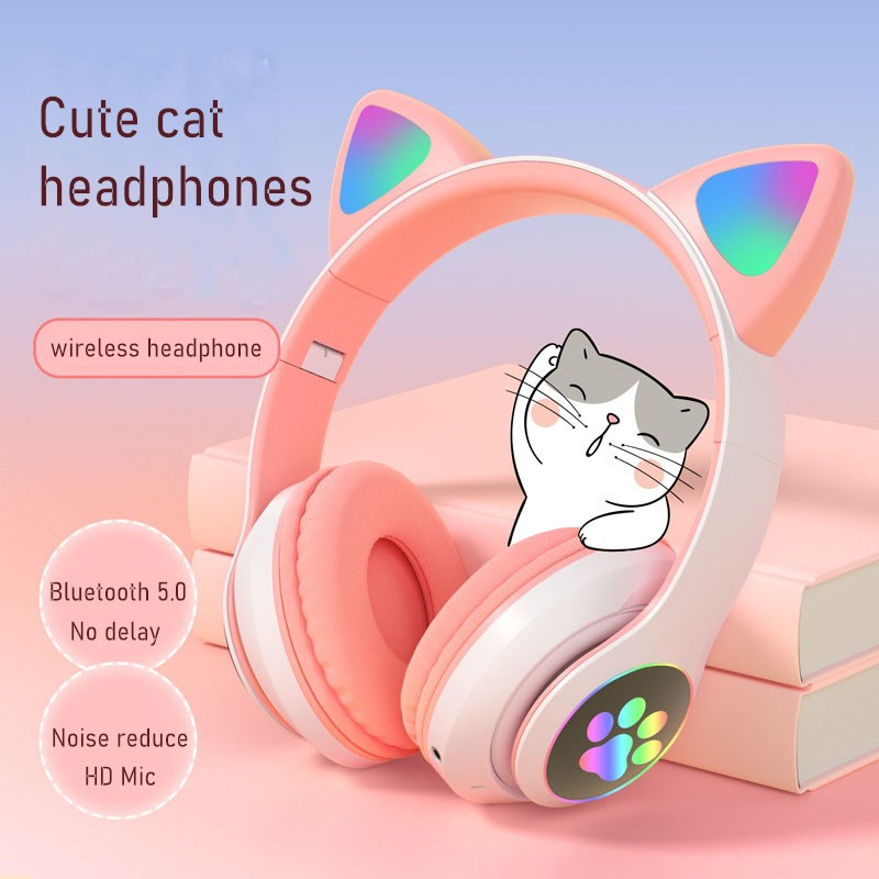 Auriculares LED parpadeantes c - Cat Ear Bluetooth Headset Led reseña y precio