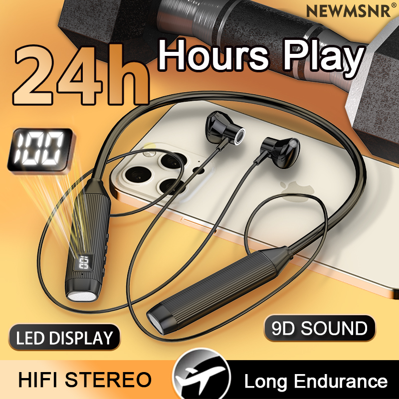 Auriculares inalámbricos TWS c - Magnetic Neckband Sports Earphones reseña y precio