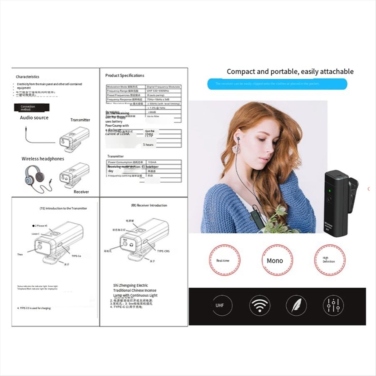 Kit de sistema de monitoreo de - In Ear Monitors For Singers reseña y precio