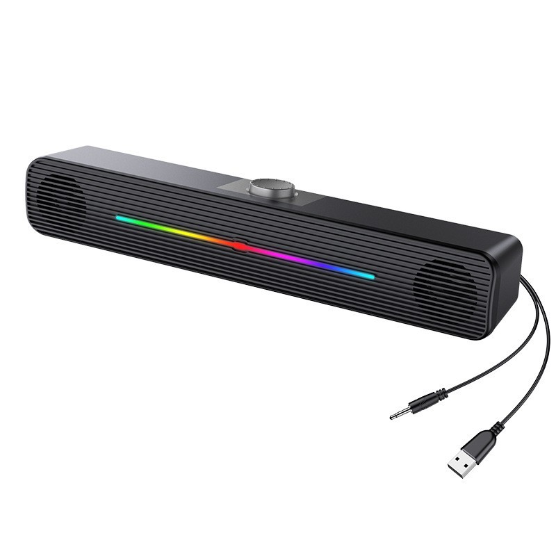E-1407 Altavoz Inalámbrico con - Rgb Computer Soundbar For Pc reseña y precio