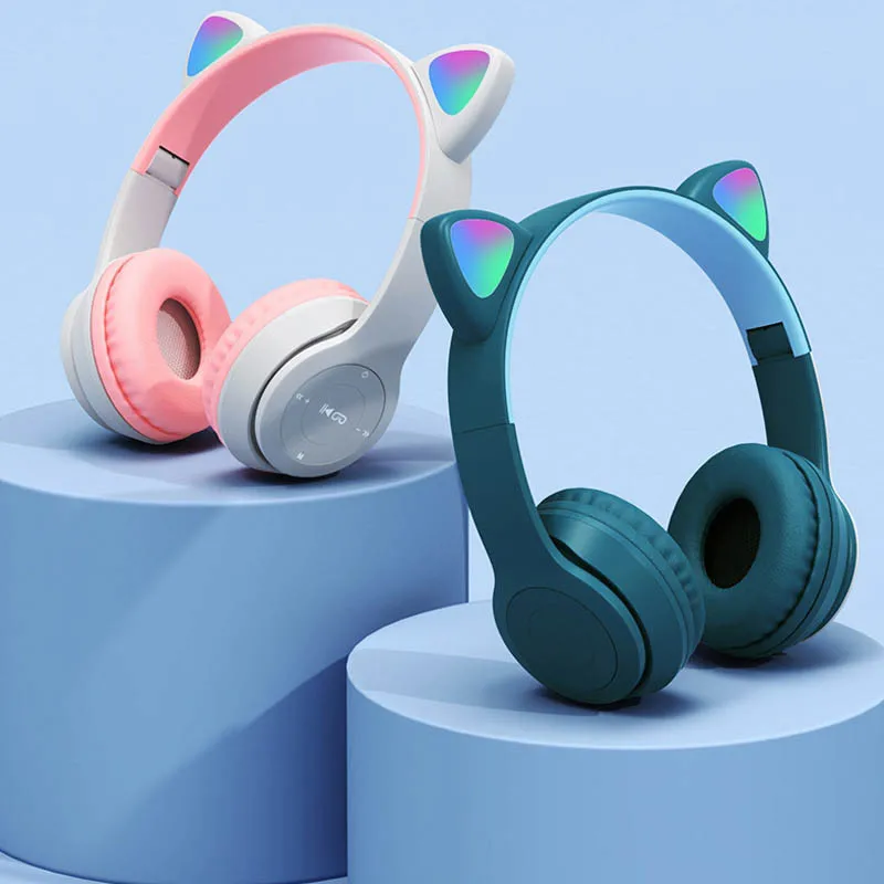 Auriculares compatibles con Bl - Cat Ear Bluetooth Headset Led reseña y precio