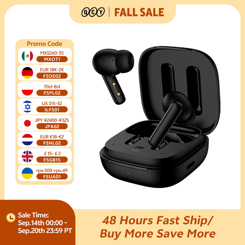 QCY-auriculares inalámbricos T - Tws Earbuds Bluetooth 5.3 reseña y precio