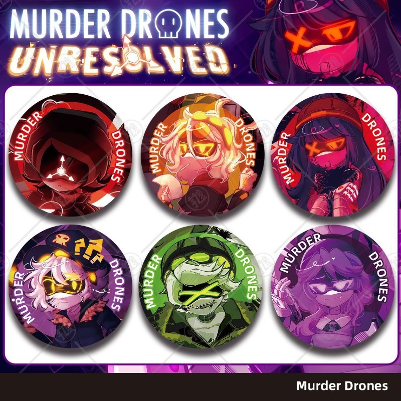 Murder Drones - Pin Decorativo - Drones reseña y precio