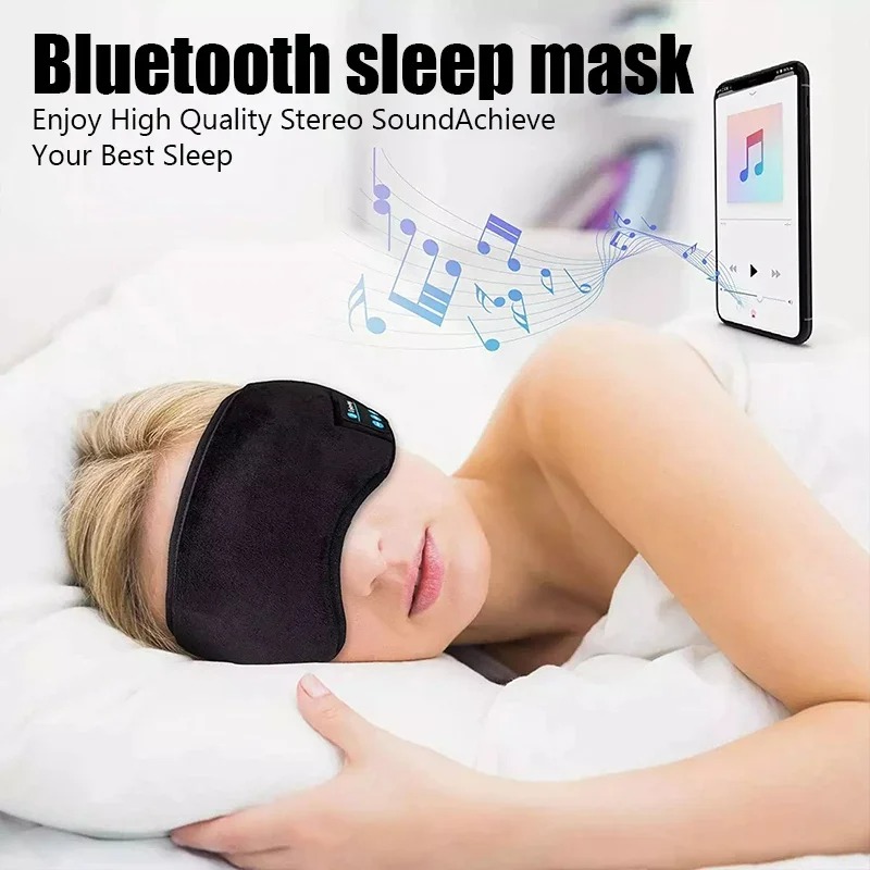 Auriculares Bluetooth para Dep - Sleep Mask Headphones Bluetooth reseña y precio