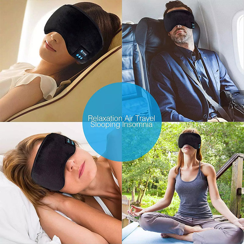 Auriculares inalámbricos Bluet - Sleep Mask Headphones Bluetooth reseña y precio
