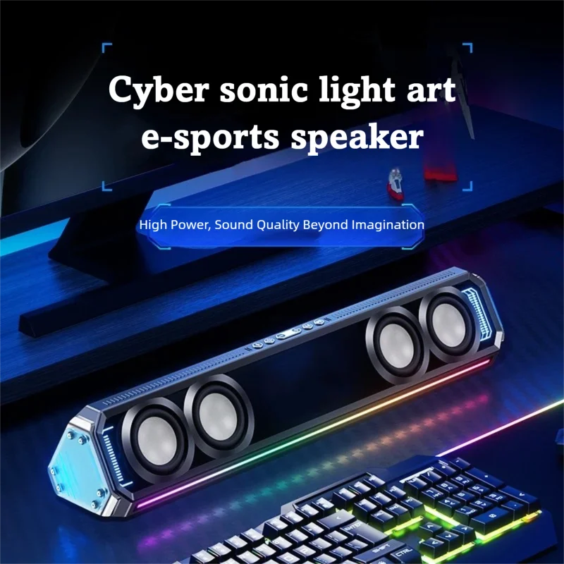 Barra de Sonido para Juegos co - Rgb Computer Soundbar For Pc reseña y precio