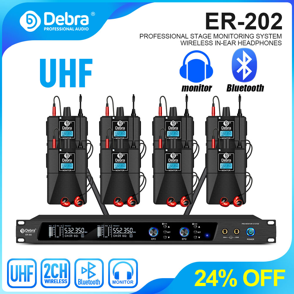 Sistema de monitoreo inalámbri - In Ear Monitors For Singers reseña y precio
