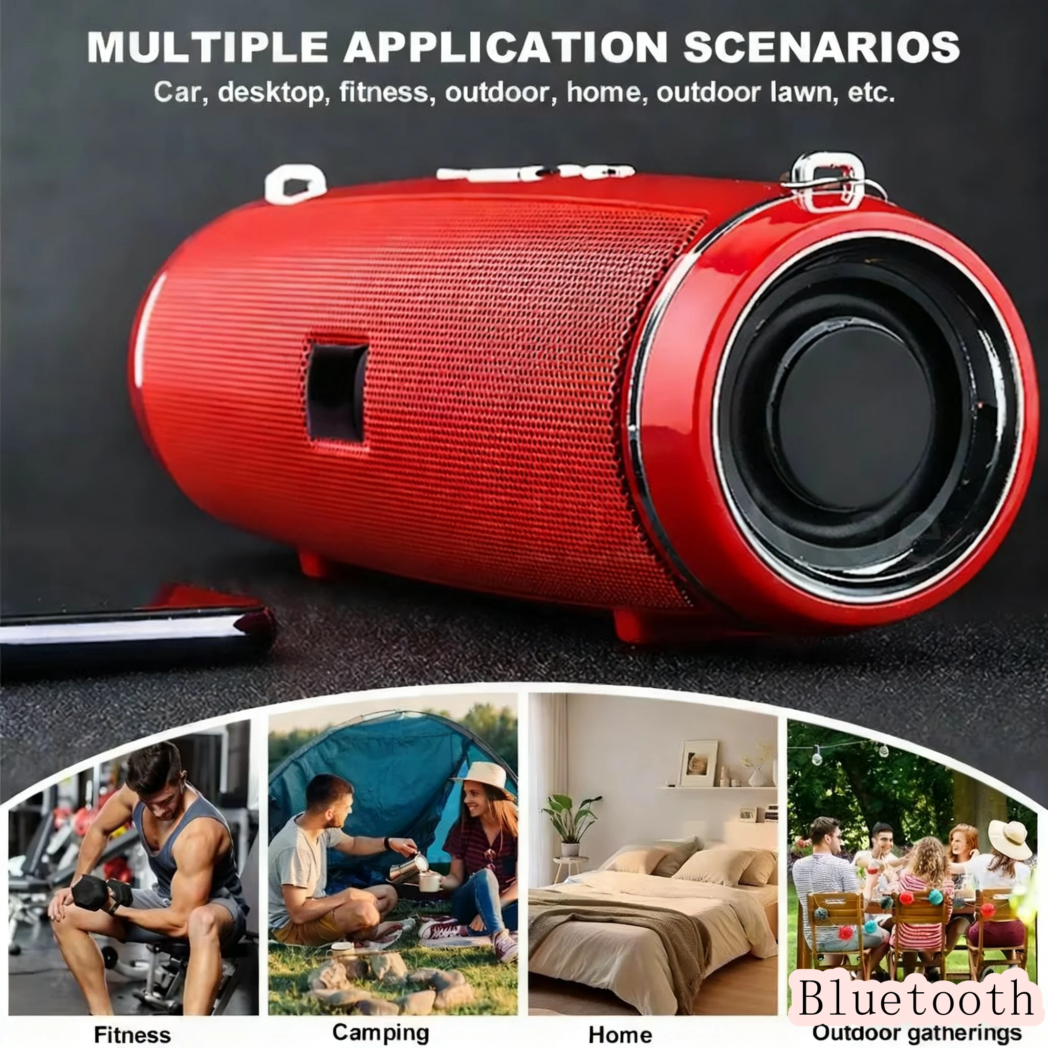 Altavoz portátil Bluetooth de  - Portable Bluetooth Speaker Waterproof Ipx7 reseña y precio