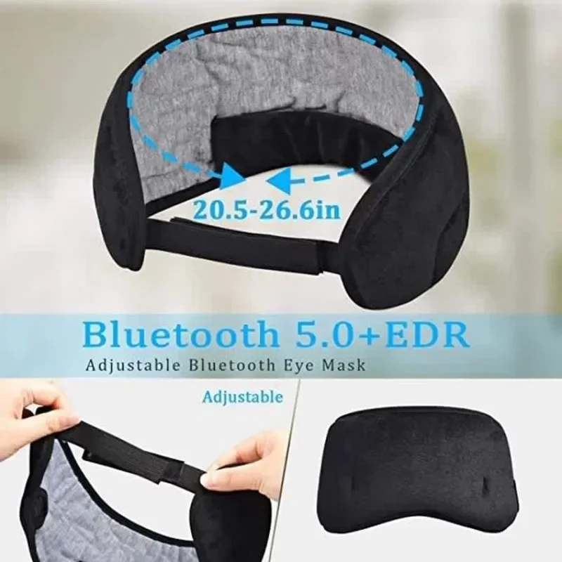 Diadema Inalámbrica Bluetooth  - Sleep Mask Headphones Bluetooth reseña y precio