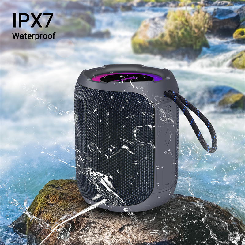 Altavoz Bluetooth portátil de  - Portable Bluetooth Speaker Waterproof Ipx7 reseña y precio
