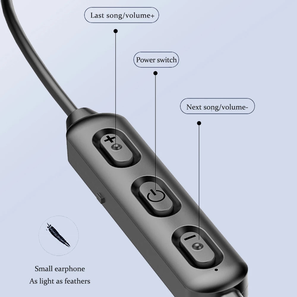 Auriculares inalámbricos con B - Magnetic Neckband Sports Earphones reseña y precio
