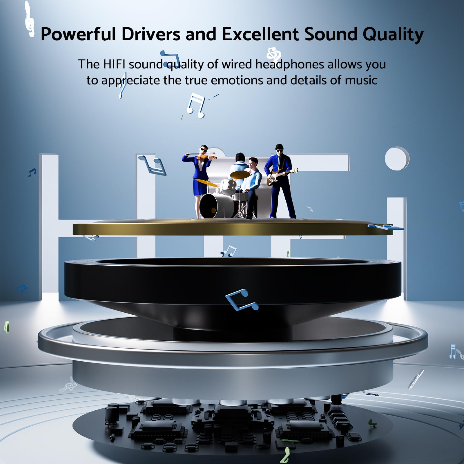 Auriculares intrauditivos con  - Type C Wired Earphones With Mic reseña y precio