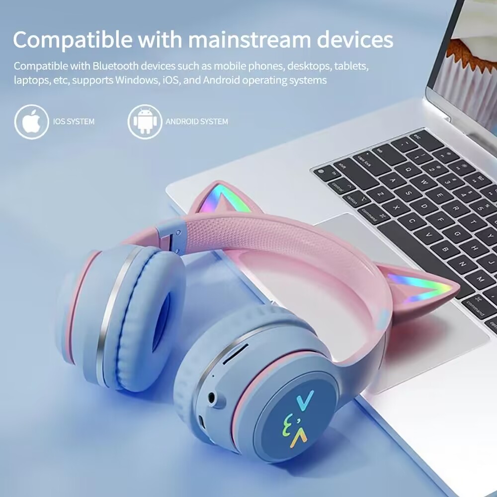 Auriculares inalámbricos con b - Gaming Headset With Mic Rgb reseña y precio