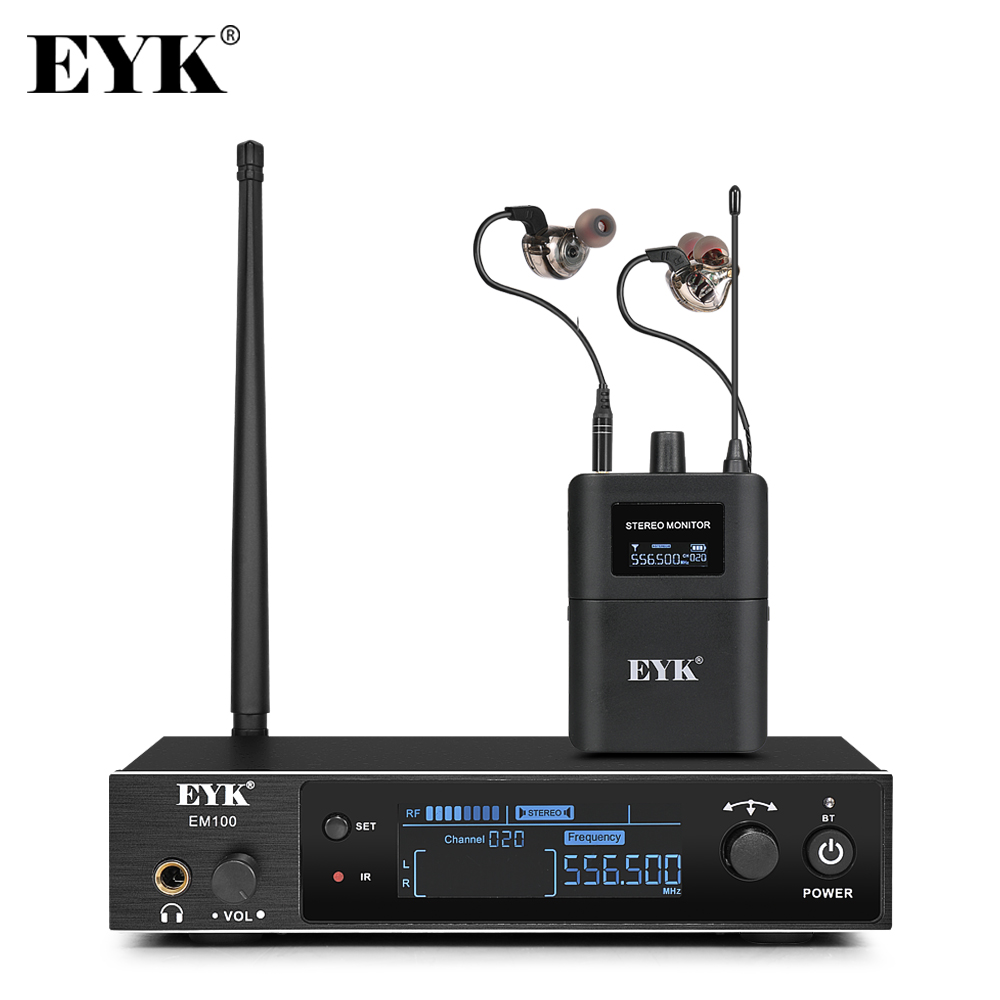 EYK EM100-sistema de Monitor i - In Ear Monitors For Singers reseña y precio