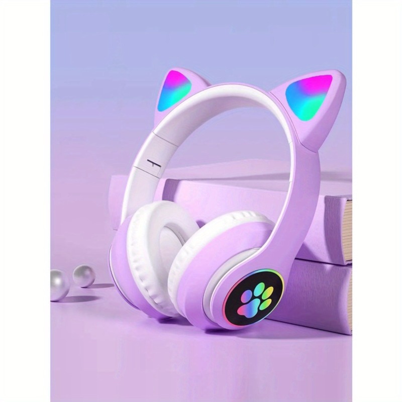 Nueva luz de Flash, auriculare - Cat Ear Bluetooth Headset Led reseña y precio