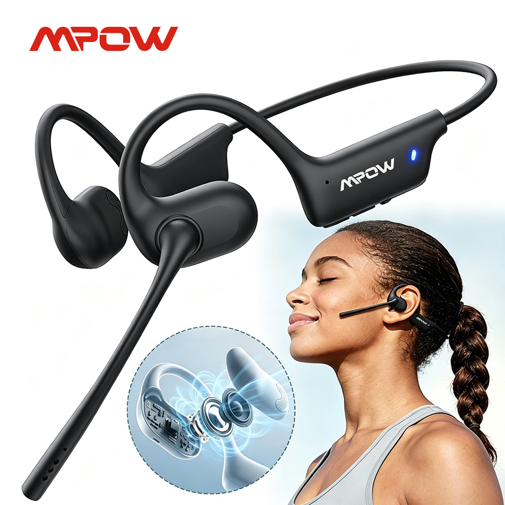 Auriculares Deportivos Mpow O1 - Open Ear Air Conduction Headphones reseña y precio