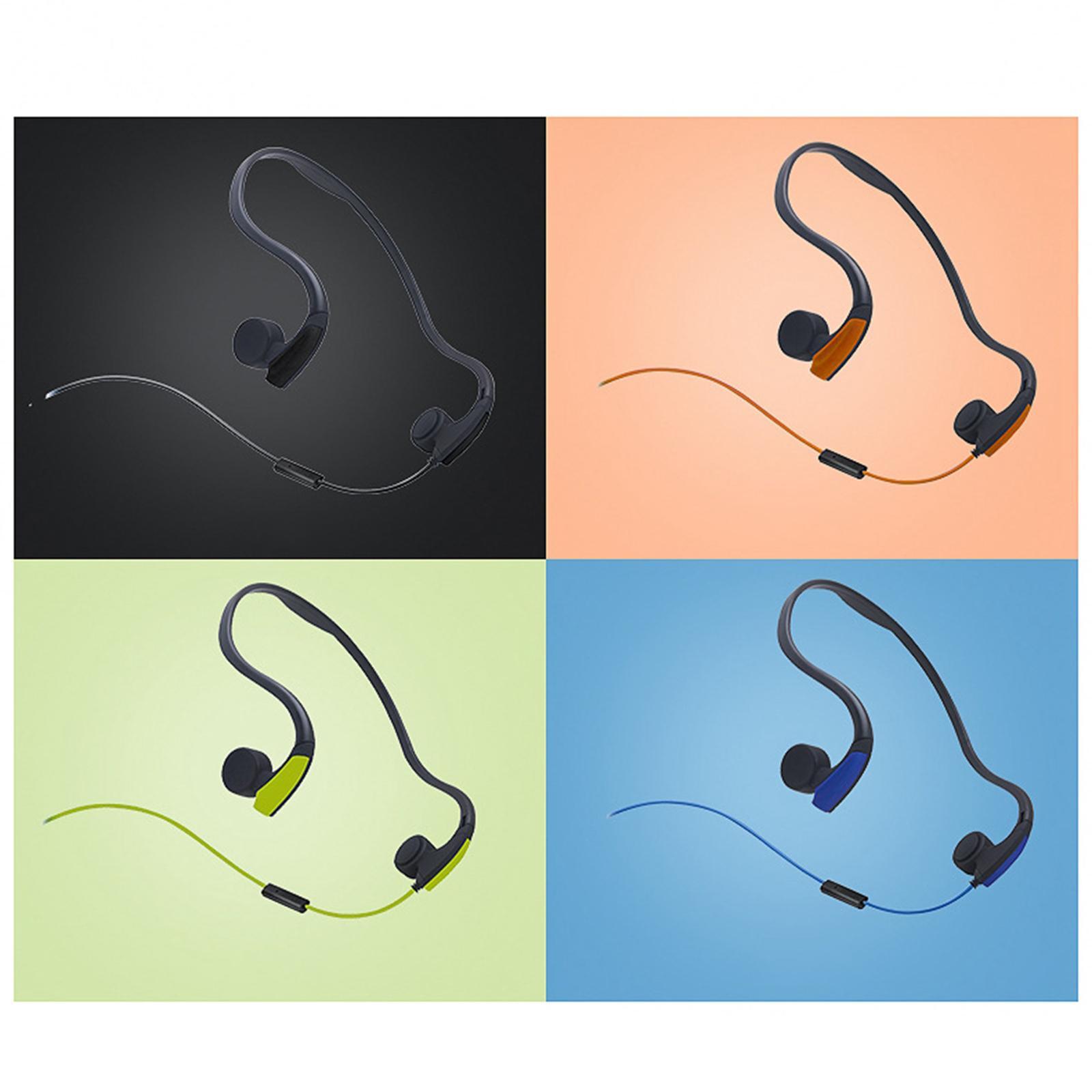 Auriculares con cable de condu - Bone Conduction Running Headphones reseña y precio