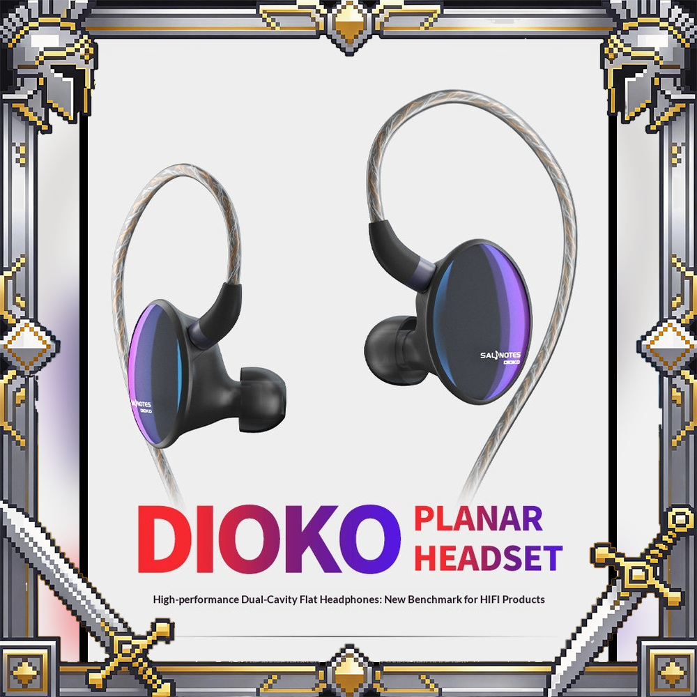 7Hz x Crinacle Dioko Auricular - Planar Magnetic Iem Earphones reseña y precio