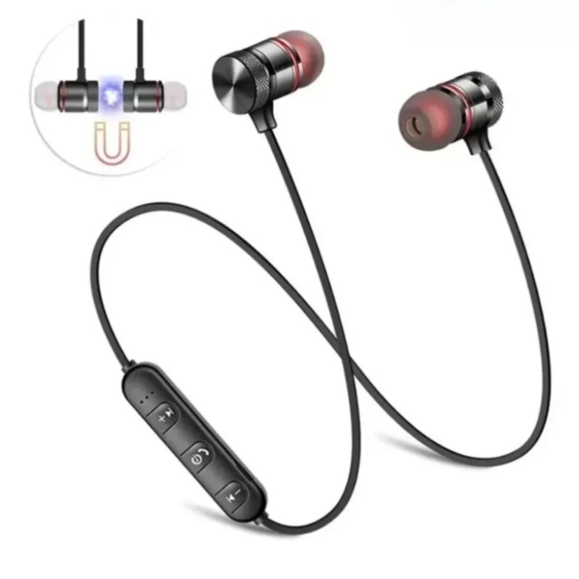 Auriculares Bluetooth con band - Magnetic Neckband Sports Earphones reseña y precio